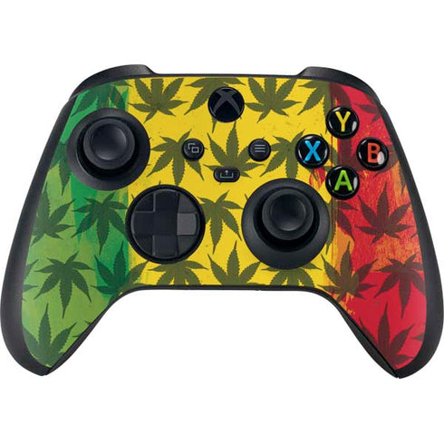 Marijuana Rasta Pattern Xbox Series X Skins